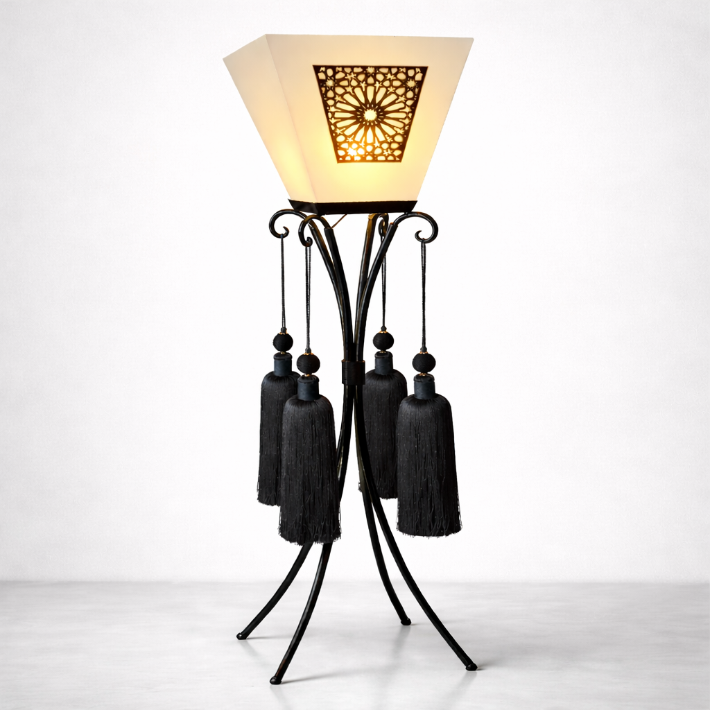 Atlas Glow Vloerlamp wit 