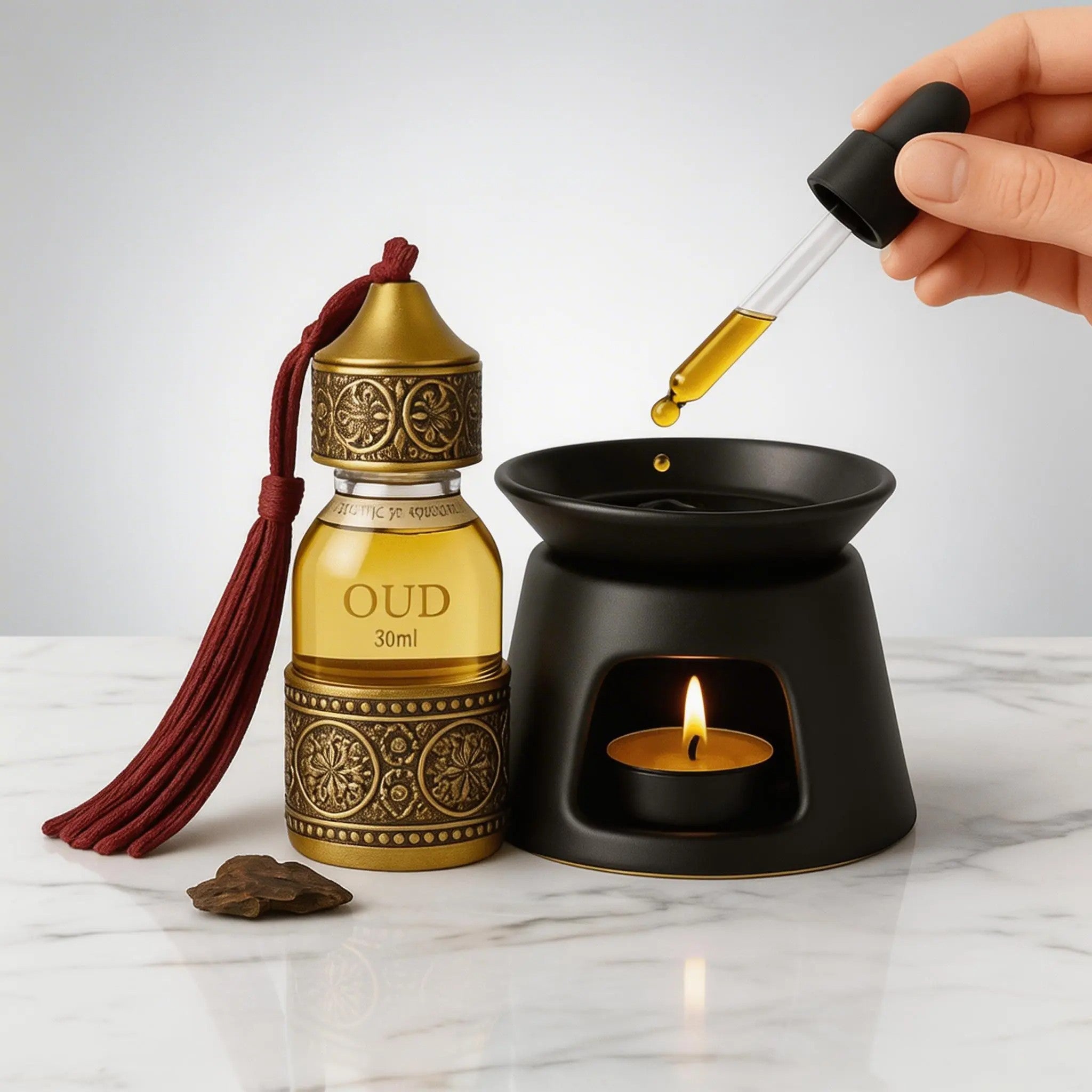 Aroma Brander Black Elegance