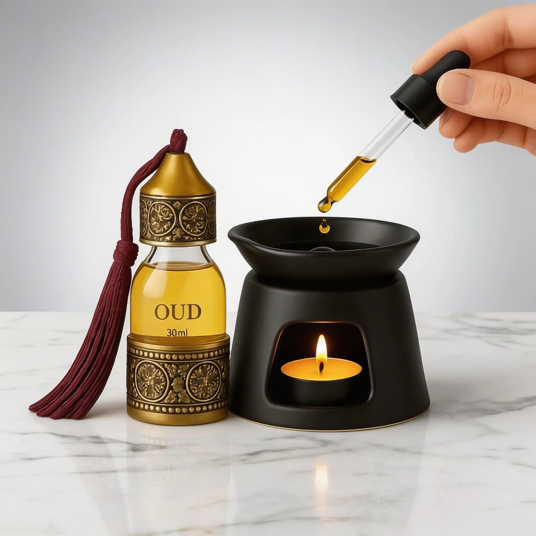 Aroma Brander Black Elegance