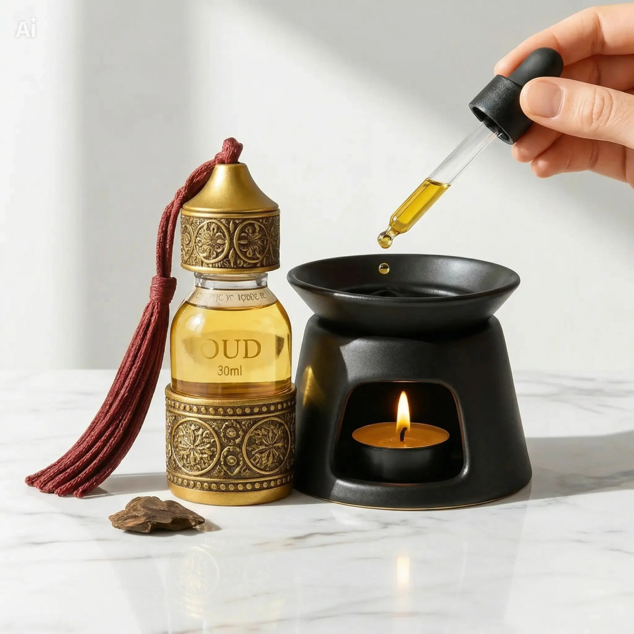 Aroma Brander Black Elegance
