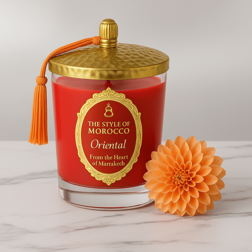 Elegant Glow - Luxe Geurkaars - The Style Of Morocco