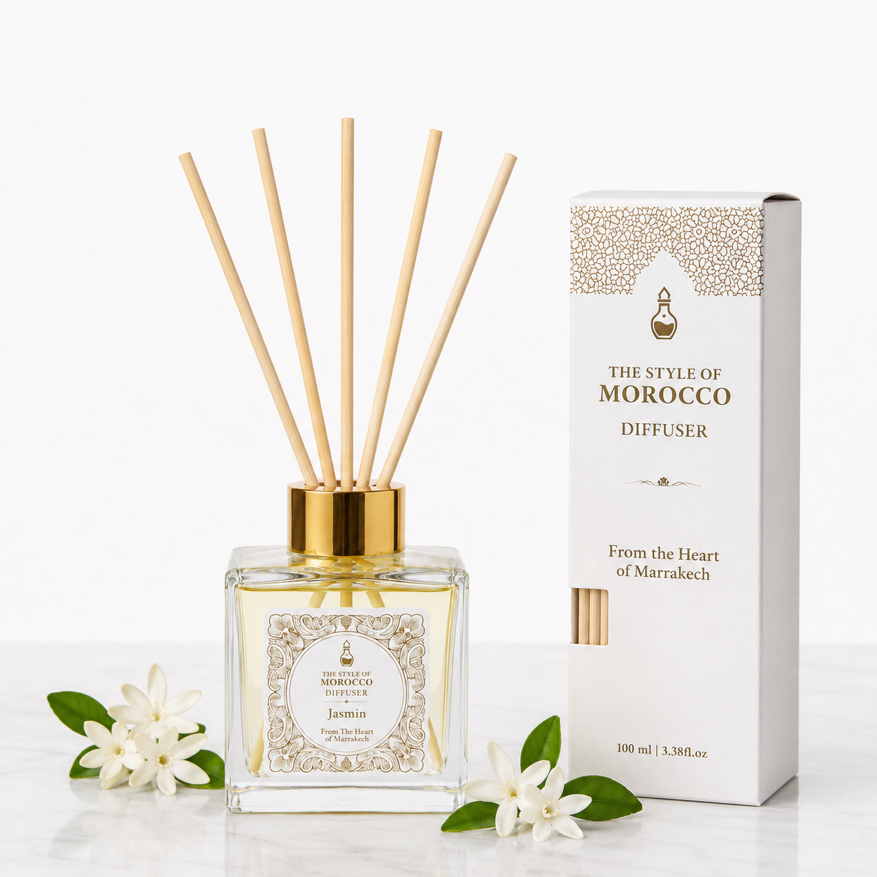 Jasmin – Essence Fragrance Diffuser – 100ml