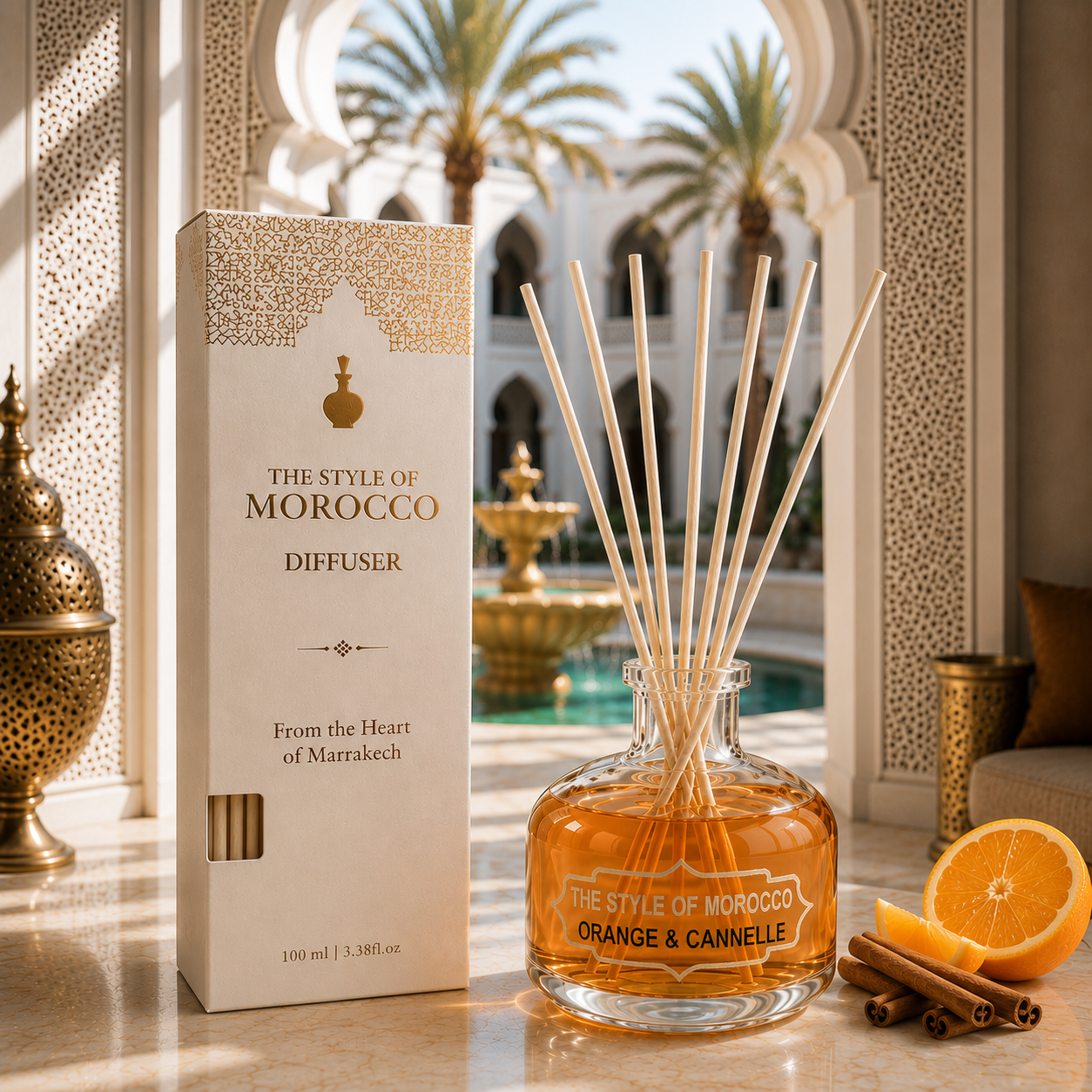 Orange & Cannelle – Reed Diffuser 100ml