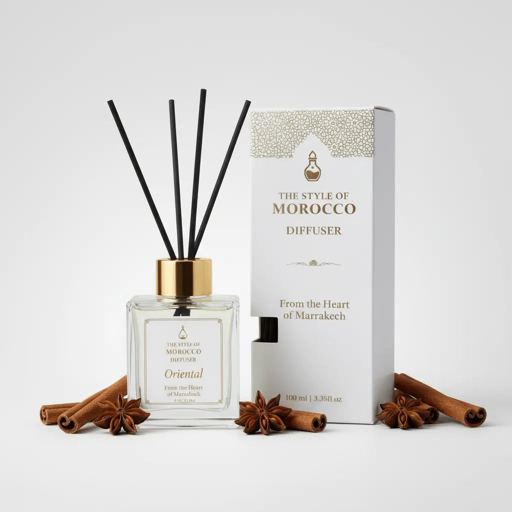 Aroma Diffuser Elegant Edition - Luxe Geurstokjes Marrakech
