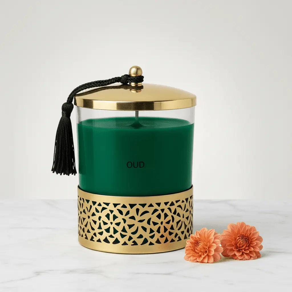 De Copper Flame Luxe – Premium Marokkaanse Geurkaars - The Style Of Morocco