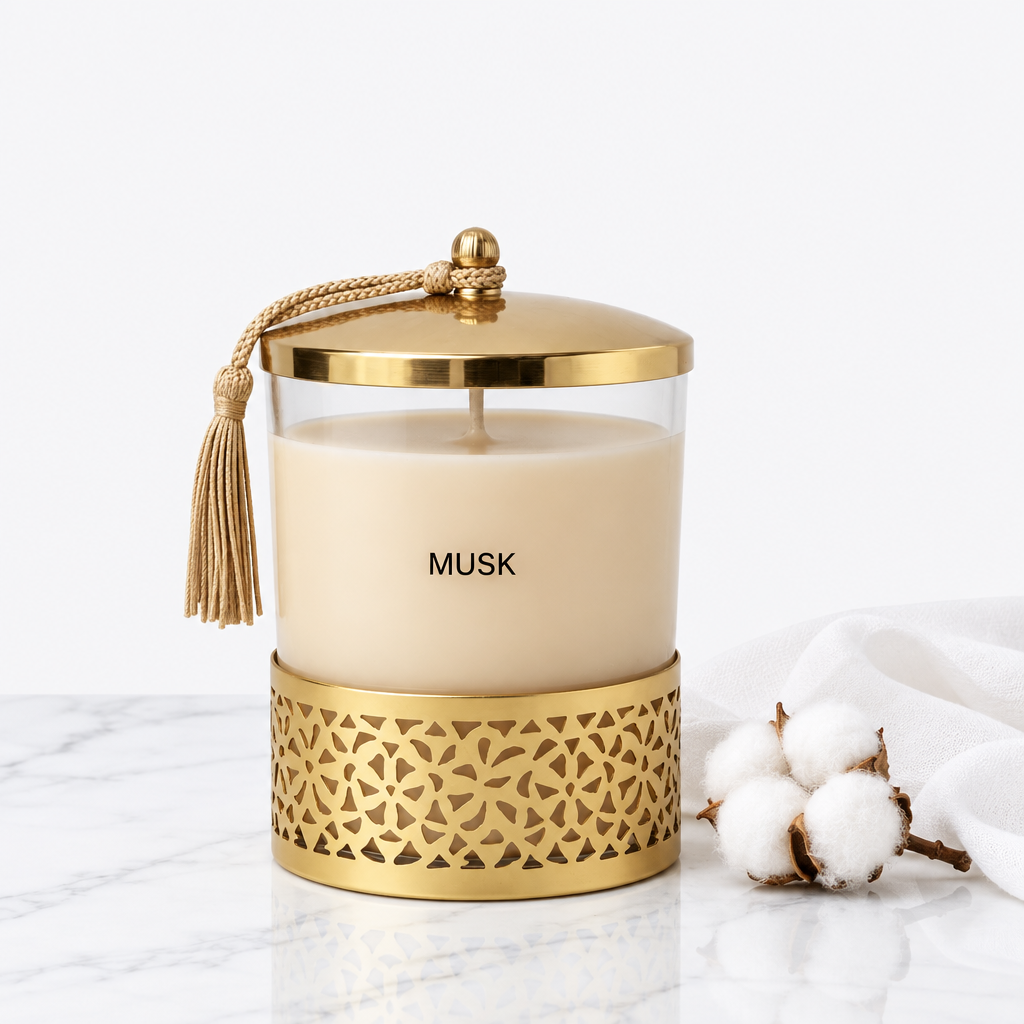 Musk Copper Flame geurkaars 210 g