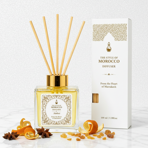 Amber Reed Diffuser 100ml – Correcte Decoratie