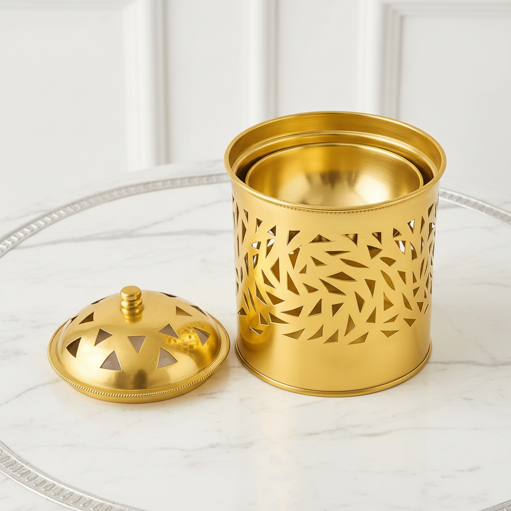 Copper Essence - Detail with Round Deep Bowl