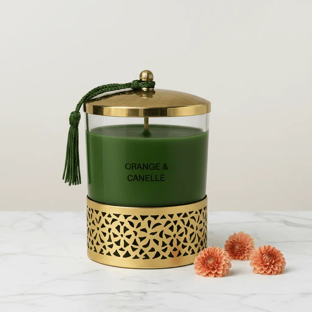 De Copper Flame Luxe – Premium Marokkaanse Geurkaars - The Style Of Morocco