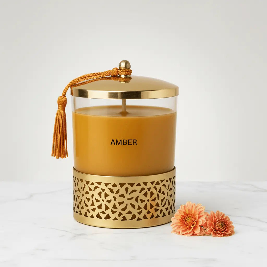 De Copper Flame Luxe – Premium Marokkaanse Geurkaars - The Style Of Morocco