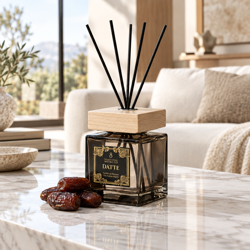 Datte Signature diffuser 500 ml in moderne woonkamer