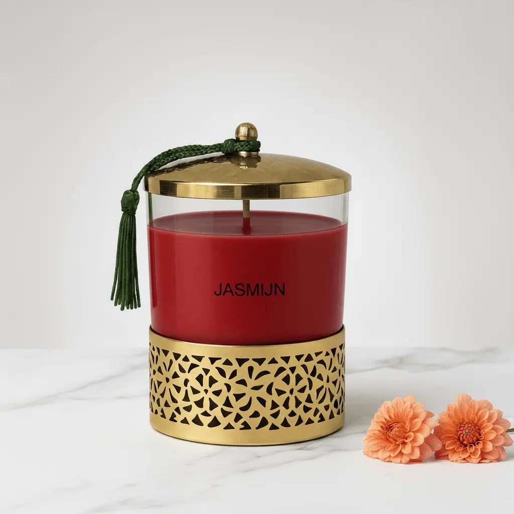 De Copper Flame Luxe – Premium Marokkaanse Geurkaars - The Style Of Morocco