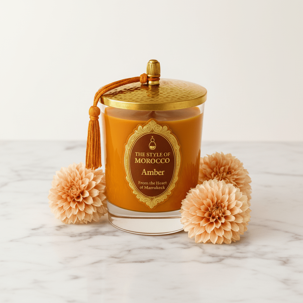 Elegant Glow - Luxe Geurkaars - The Style Of Morocco