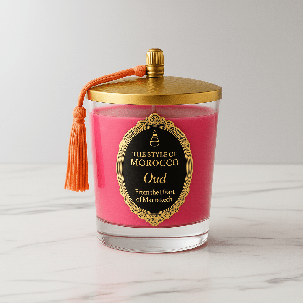 Elegant Glow - Luxe Geurkaars - The Style Of Morocco