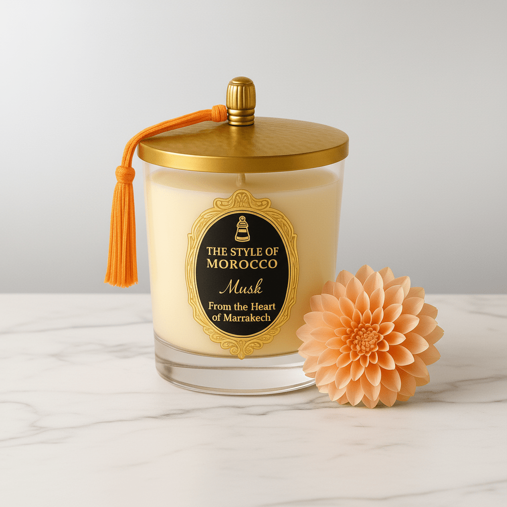 Elegant Glow - Luxe Geurkaars - The Style Of Morocco