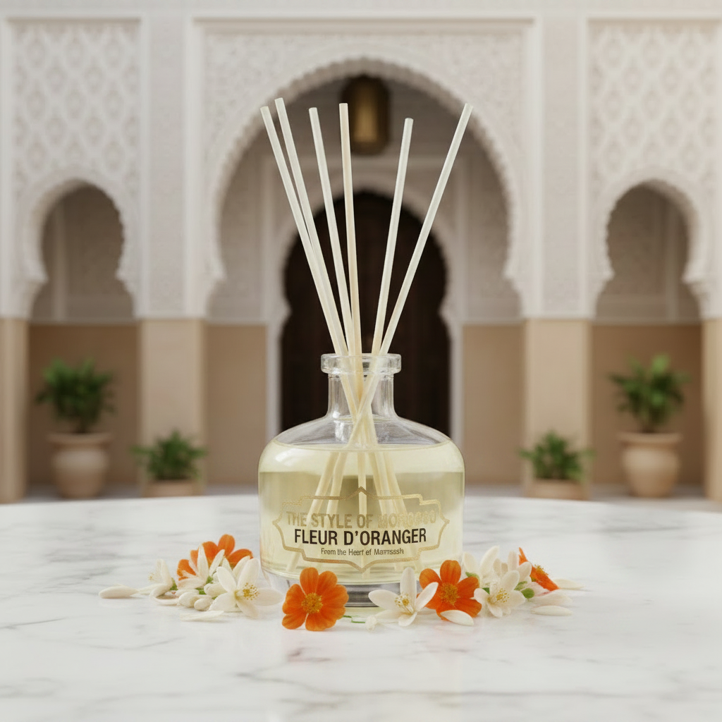 Fleur d'Oranger Diffuser – Riad Sfeerbeeld