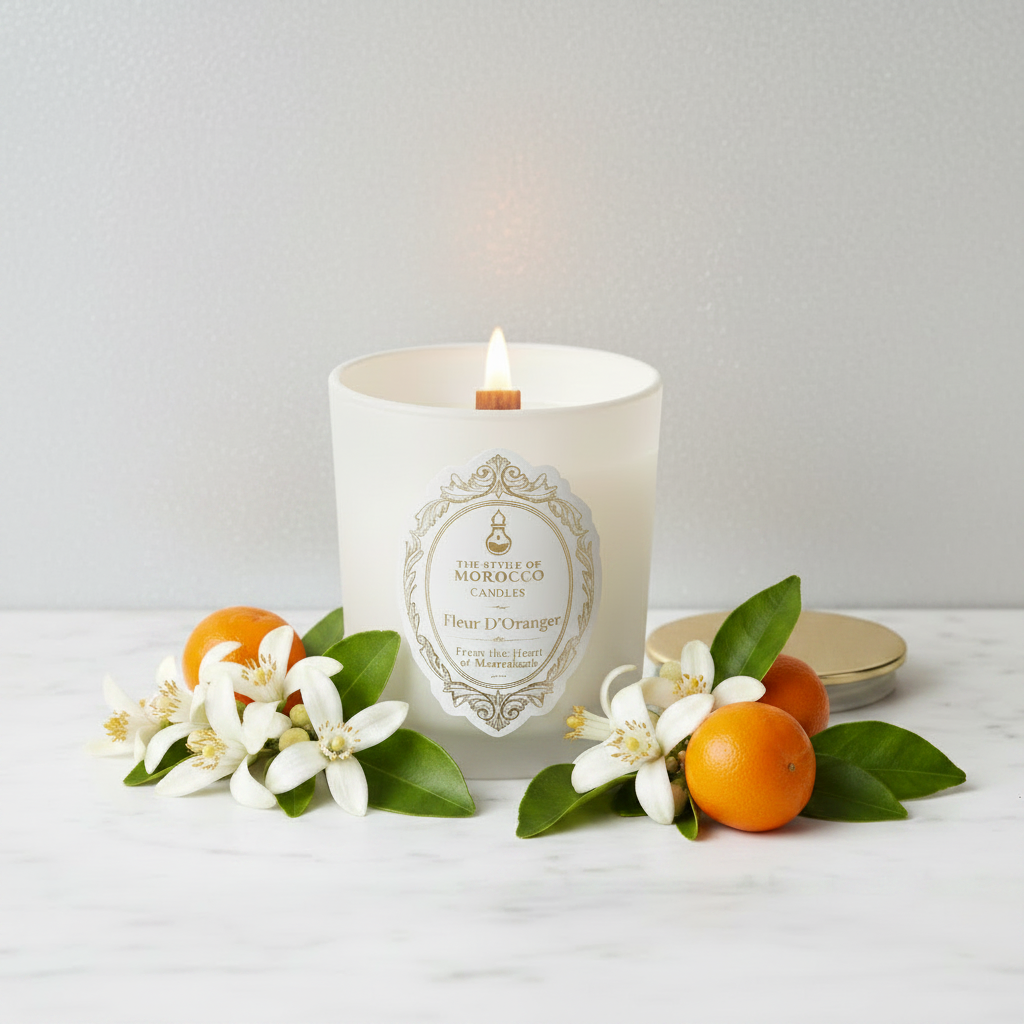 Fleur D'Oranger Geurkaars Mockup