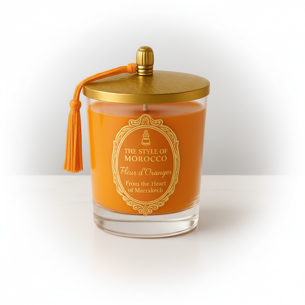 Fleur d'Oranger kaars - geen marmer