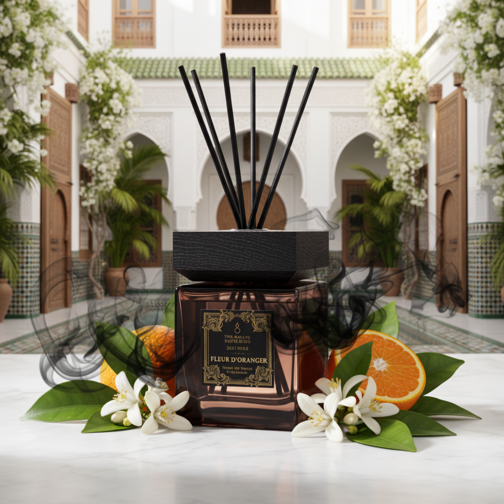 Fleur D'Oranger Zwarte Rook Riad