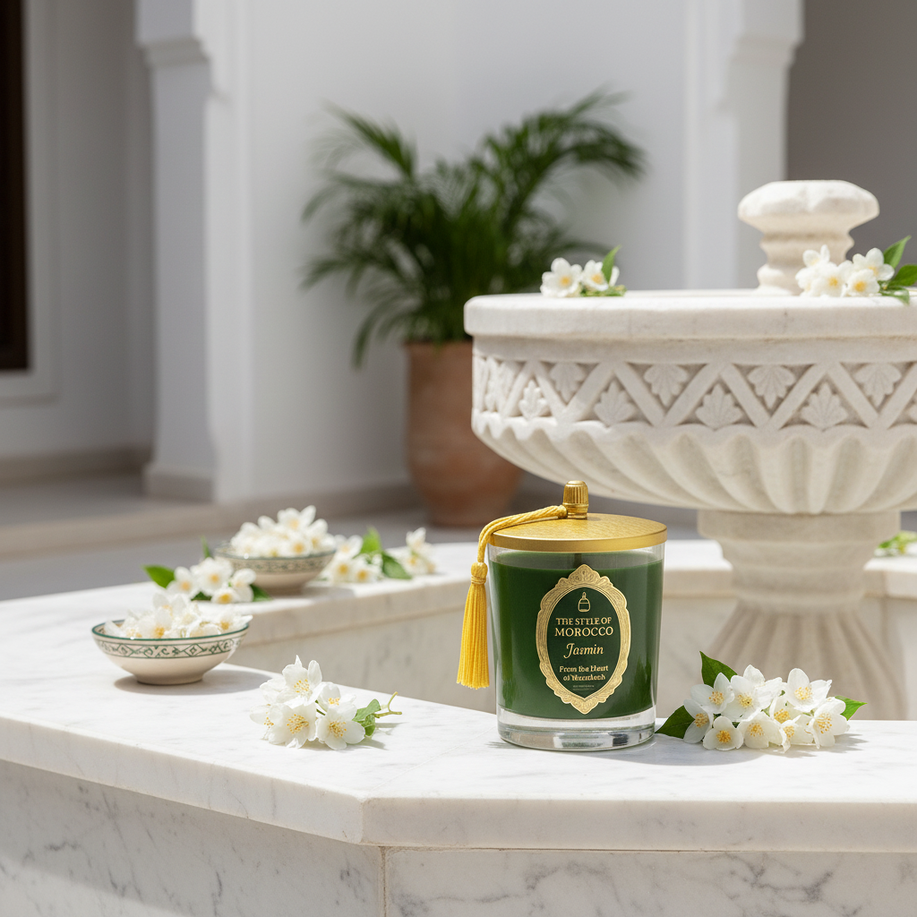 Jasmin - Light Riad Background