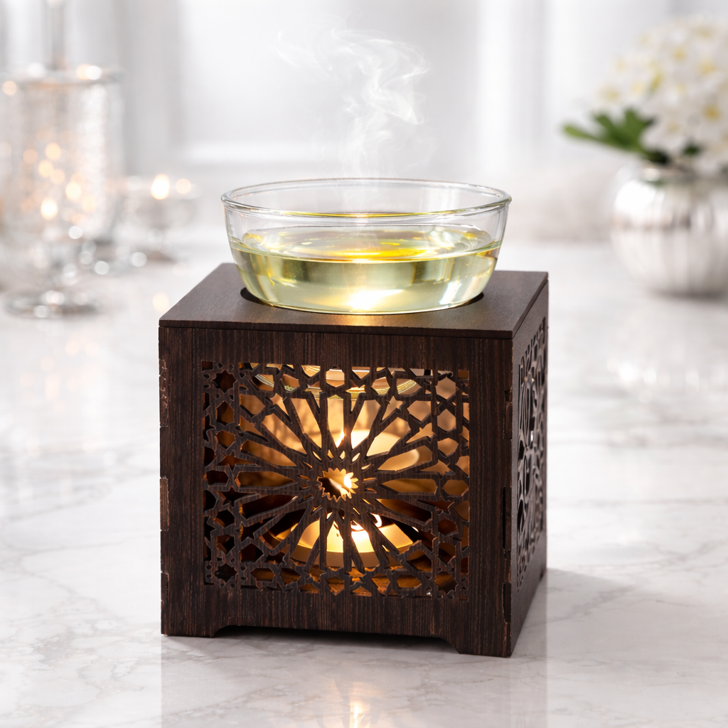 Marrakech Glow Burner - Donkerbruin