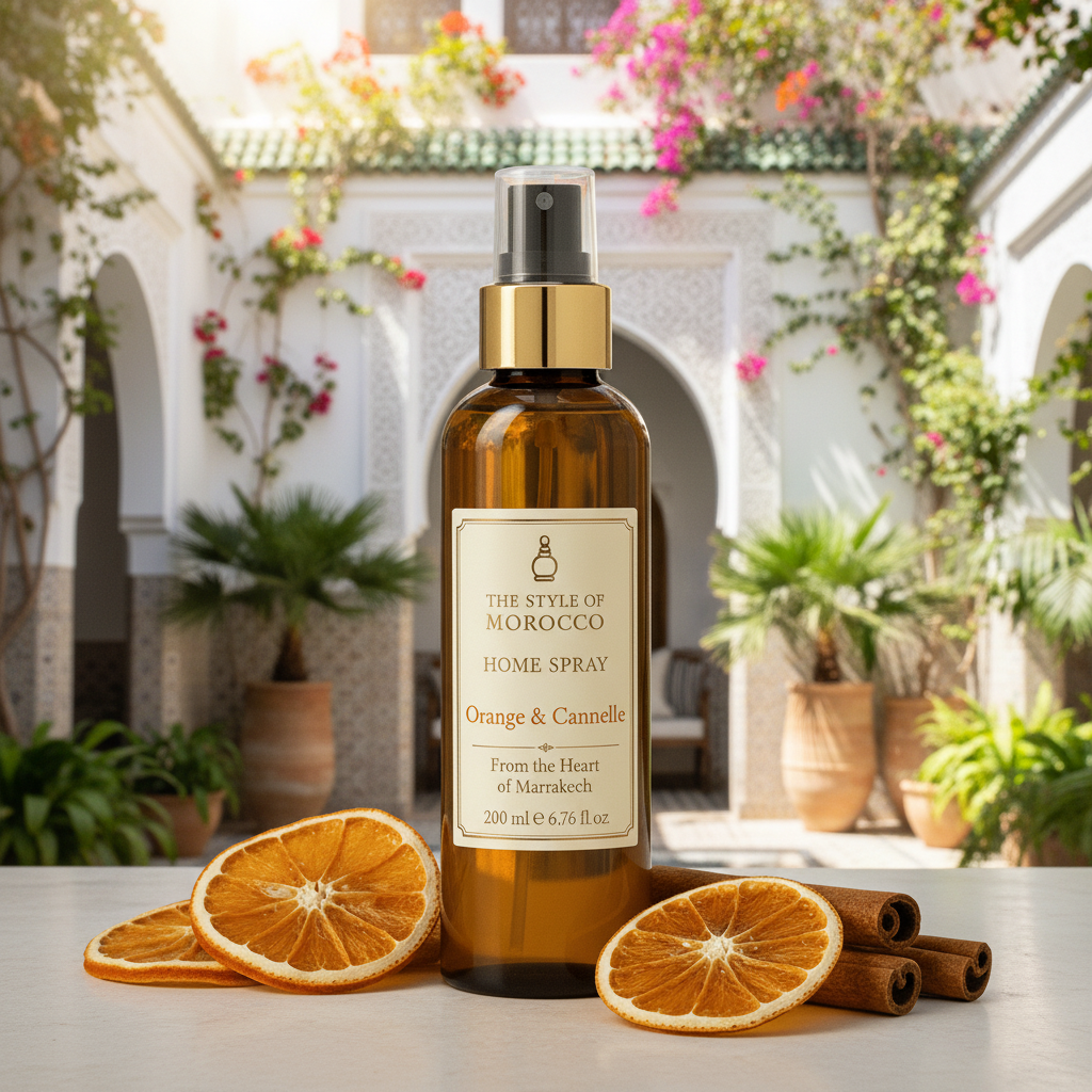Orange & Cannelle – Riad Tuin 1:1