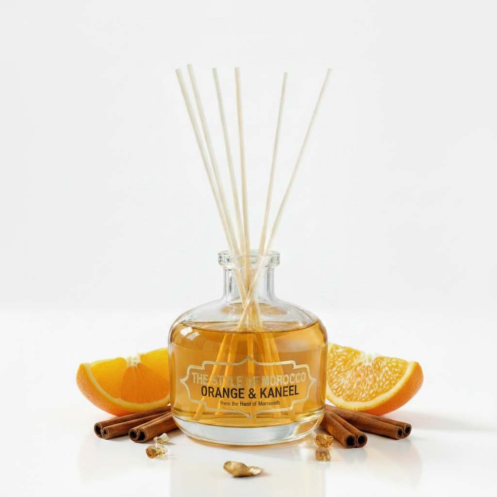 Orange & Kaneel Diffuser – Datte Stijl