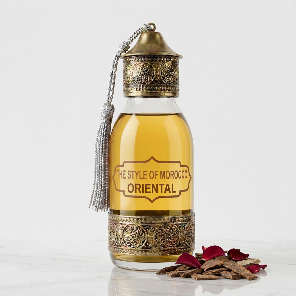 Oriental 125 ml op hoogglanzend marmer