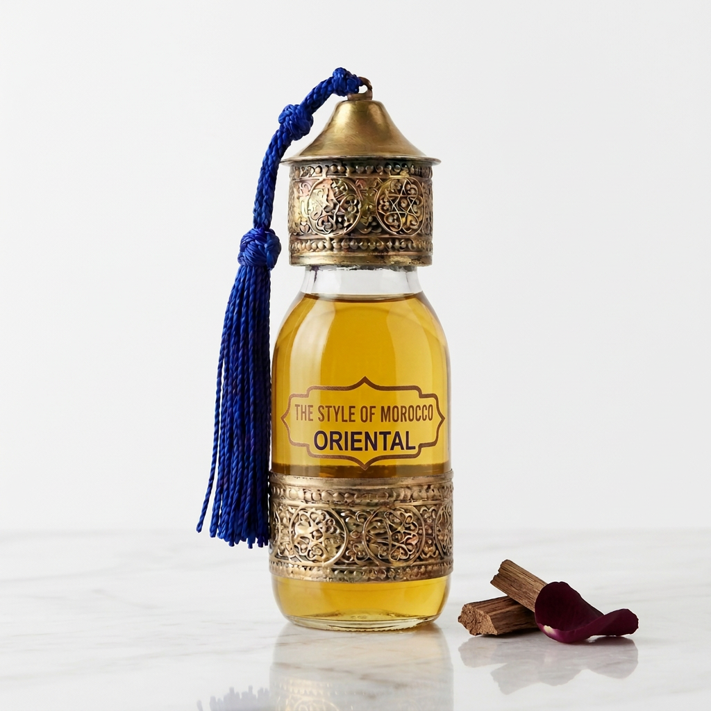Oriental 60 ml op hoogglanzend marmer