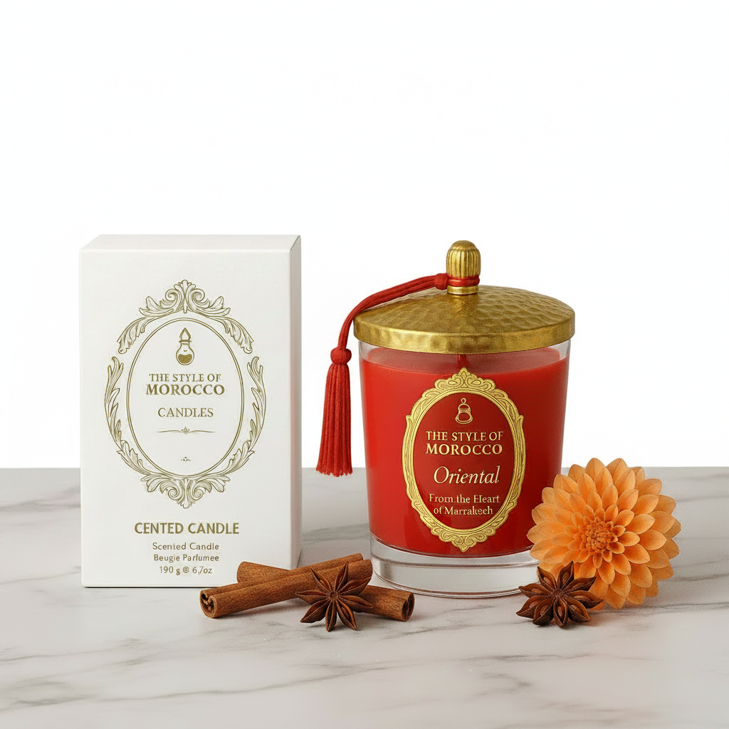 Oriental Candle – Lichte Achtergrond