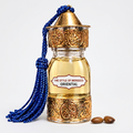 Oriental-fles met de witte achtergrond uit het voorbeeld