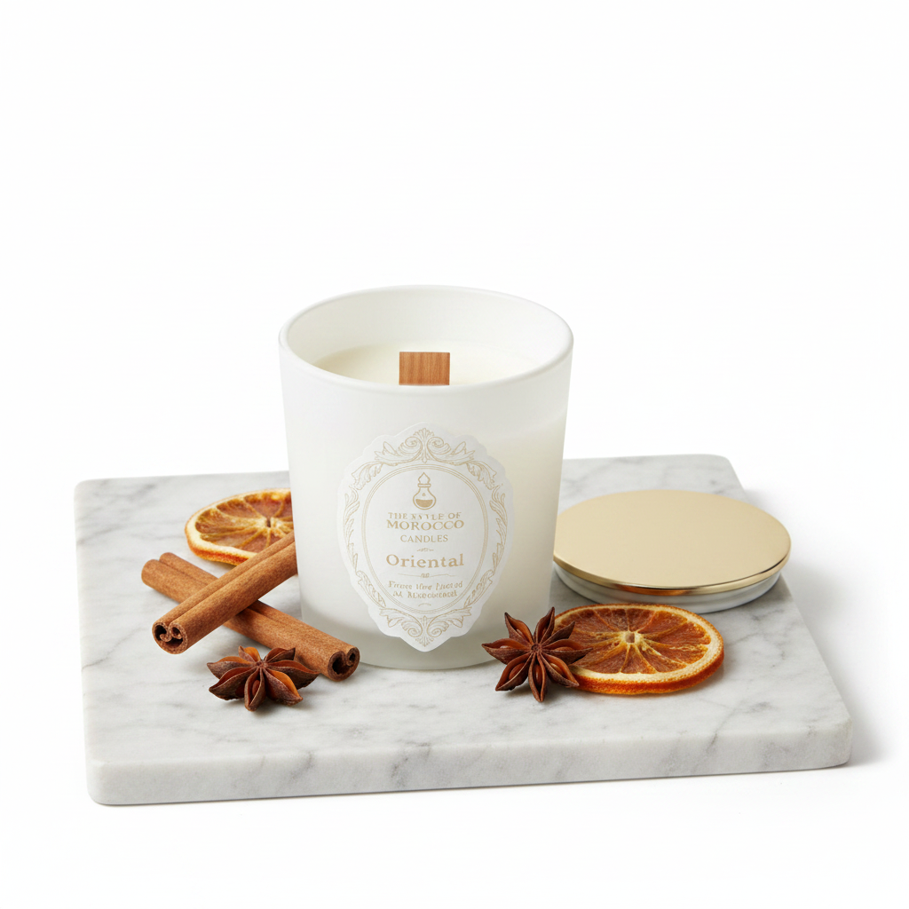 Oriental Geurkaars – Houten lontje