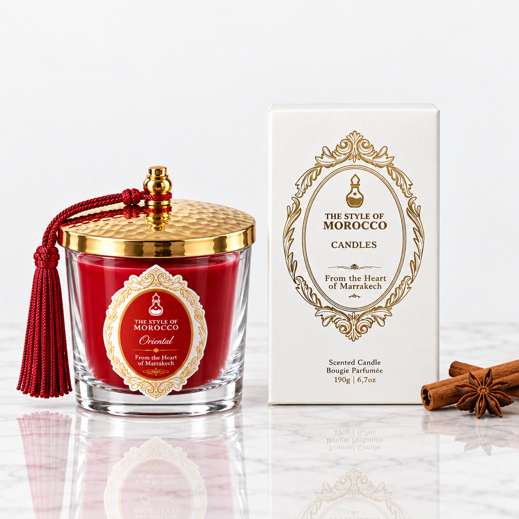 Oriental-kaars met luxe geschenkdoos