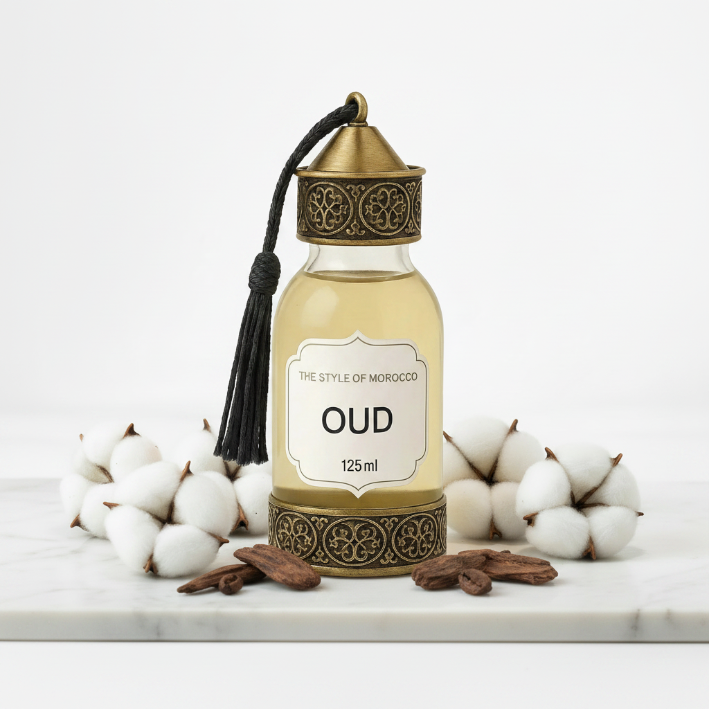 Oud 125ml – Marble met Katoenbollen