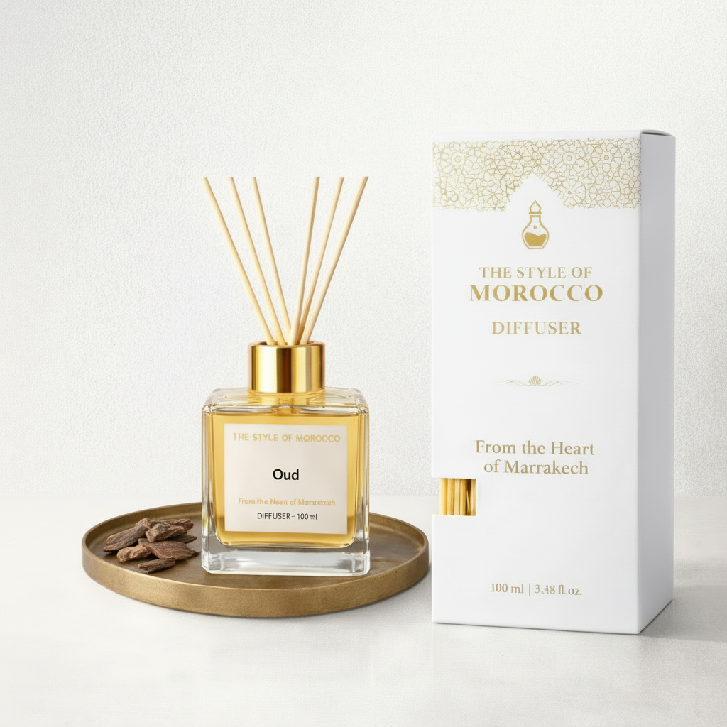 Elegant Edition Diffuser 100ml – Oud - The Style Of Morocco 