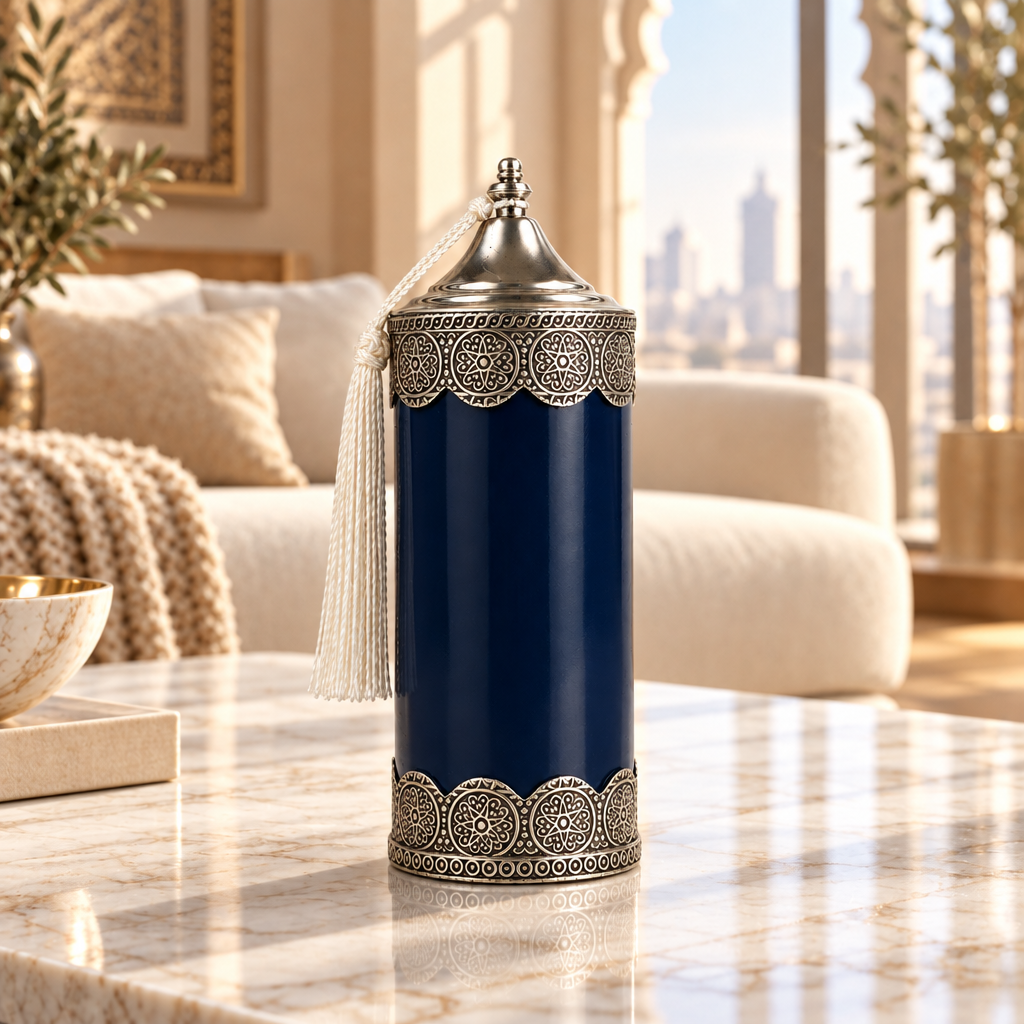 Oud Serenity in een warme woonkamer