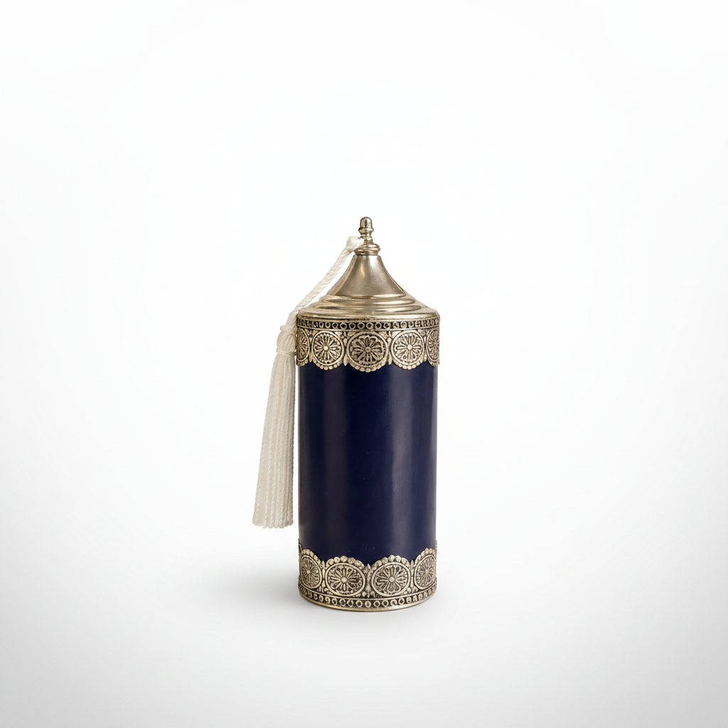 Silver Serenity – Luxe Decoratieve Kaars - The Style Of Morocco 