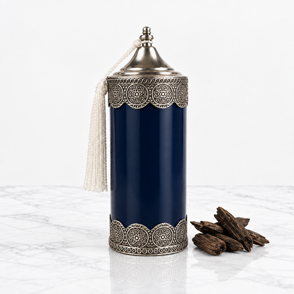 Silver Serenity Oud met oudhout