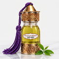 Thé Vert 30 ml met geelgroene olie en paarse kwast