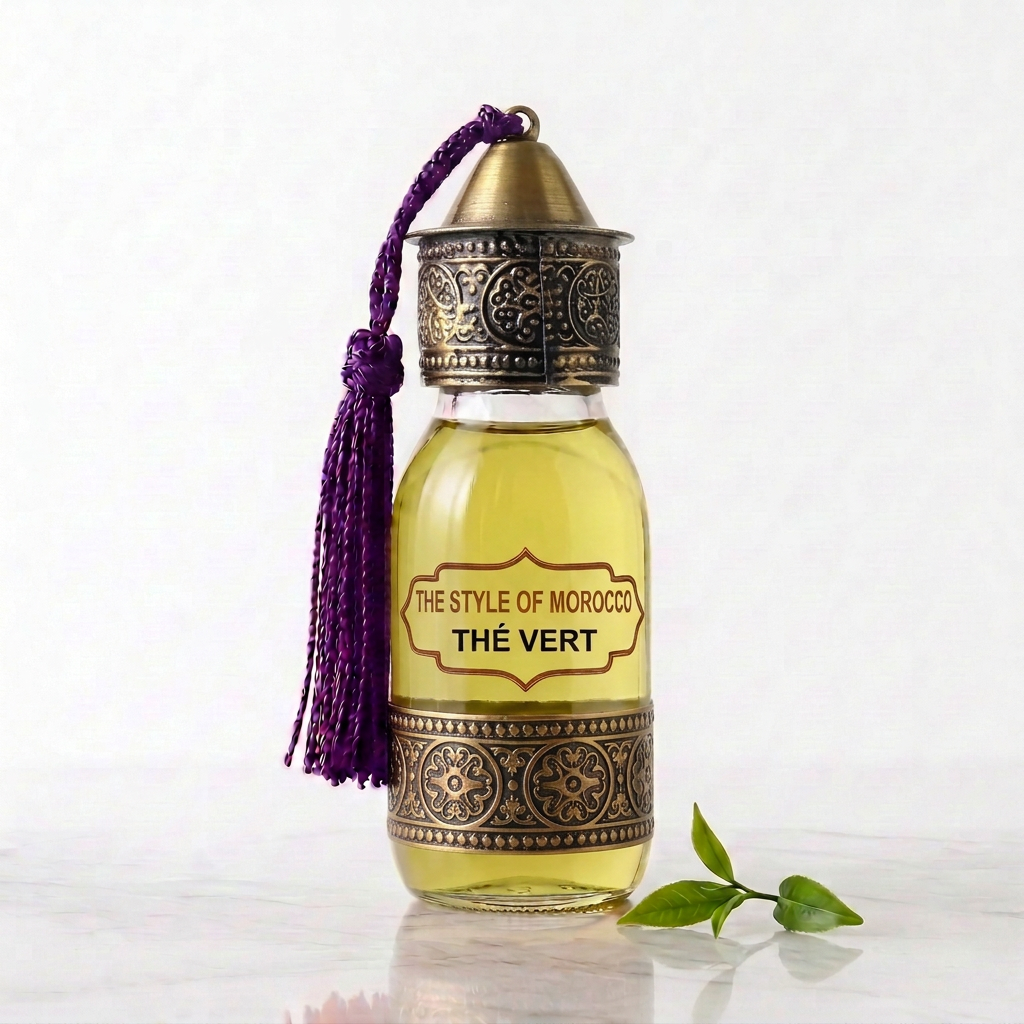 Thé Vert 60 ml met sierring volgens de echte referentiefoto