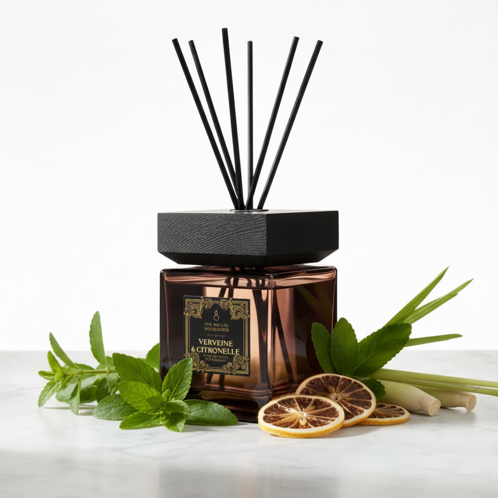 Verveine & Citronelle Reed Diffuser -500ml -black