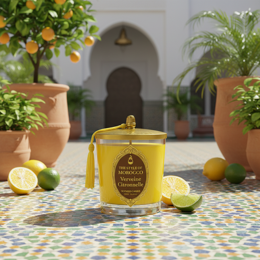 Verveine & Citronelle Candle Riad
