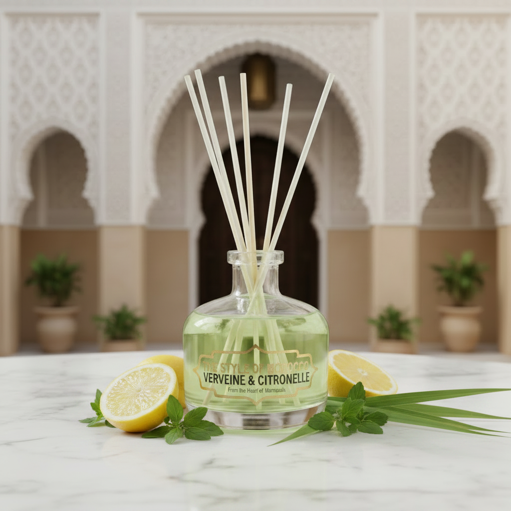 Verveine & Citronelle Diffuser – Riad Sfeerbeeld