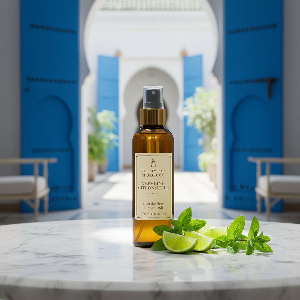 Verveine & Citronelle Essence Home Spray – Frisse Marokkaanse geur | TSOM