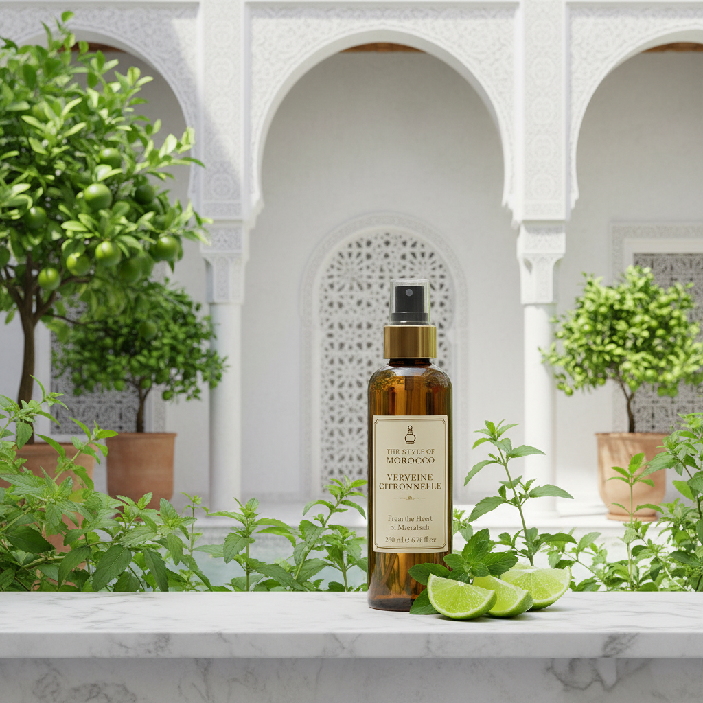 Verveine & Citronelle Essence Home Spray – Frisse Marokkaanse geur | TSOM